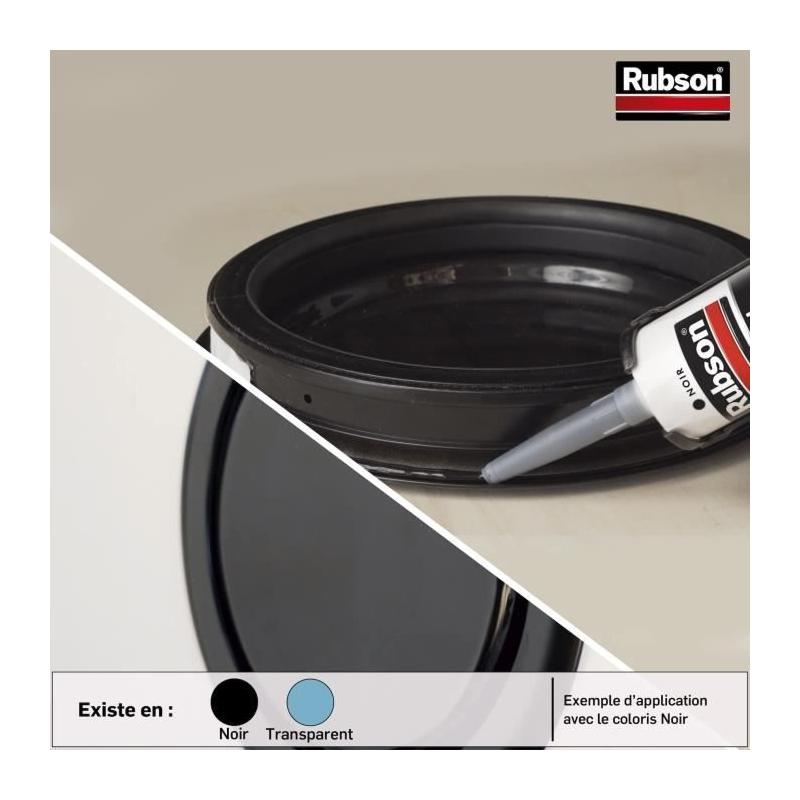 Mastic noir spécial auto-bateaux - 280ml - RUBSON : étanchéité optimale
