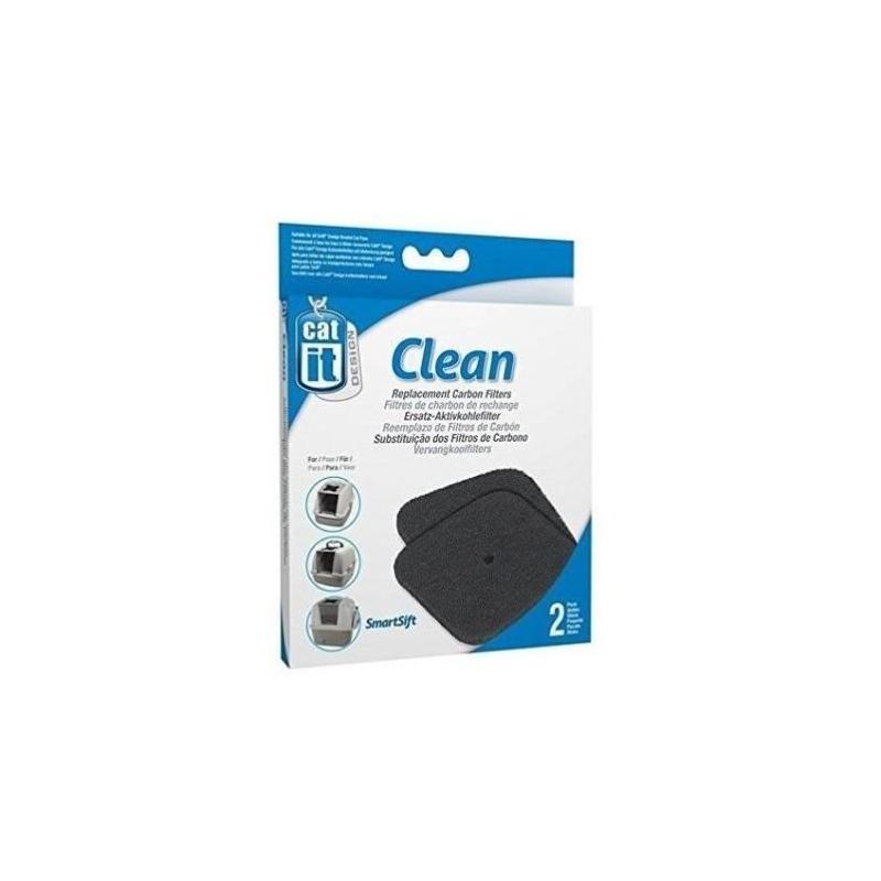 Recharge 2 filtres charbon pour maison de toilette - Efficacité garantie