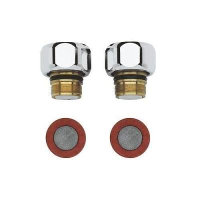 Clapets anti-retours GROHE - Métal chromé - 0,155 kg