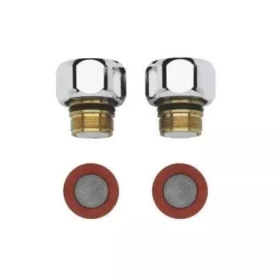 Clapets anti-retours GROHE - Métal chromé - 0,155 kg