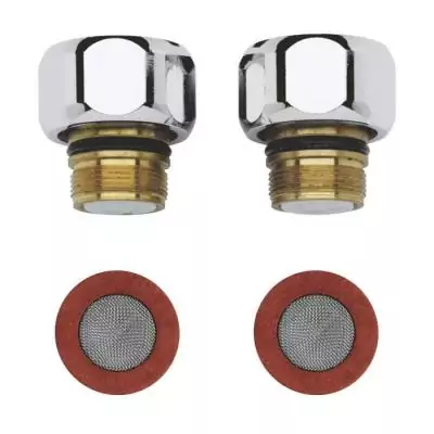 Clapets anti-retours GROHE - Métal chromé - 0,155 kg