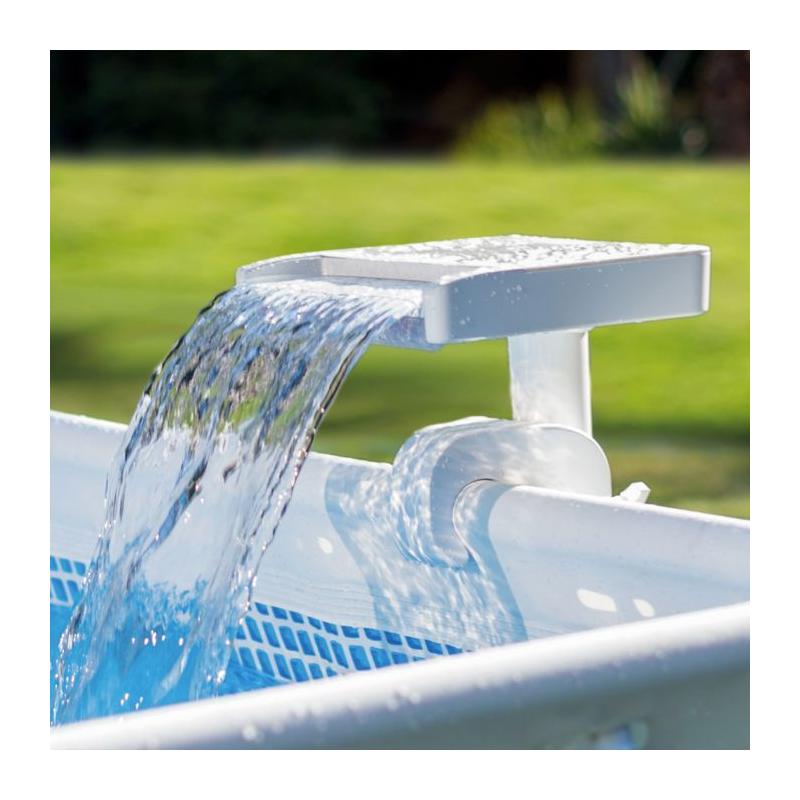 Fontaine cascade LED pour piscine Intex - Effet spectaculaire