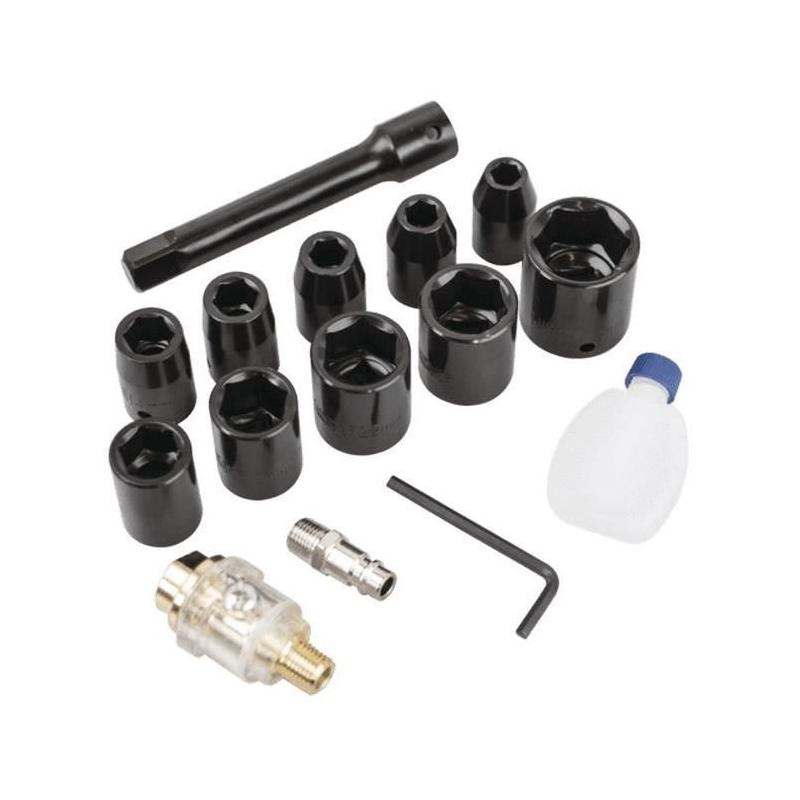 Coffret clé à choc pneumatique 1/2 SCHEPPACH - 32 Nm, 7 000 tours/min