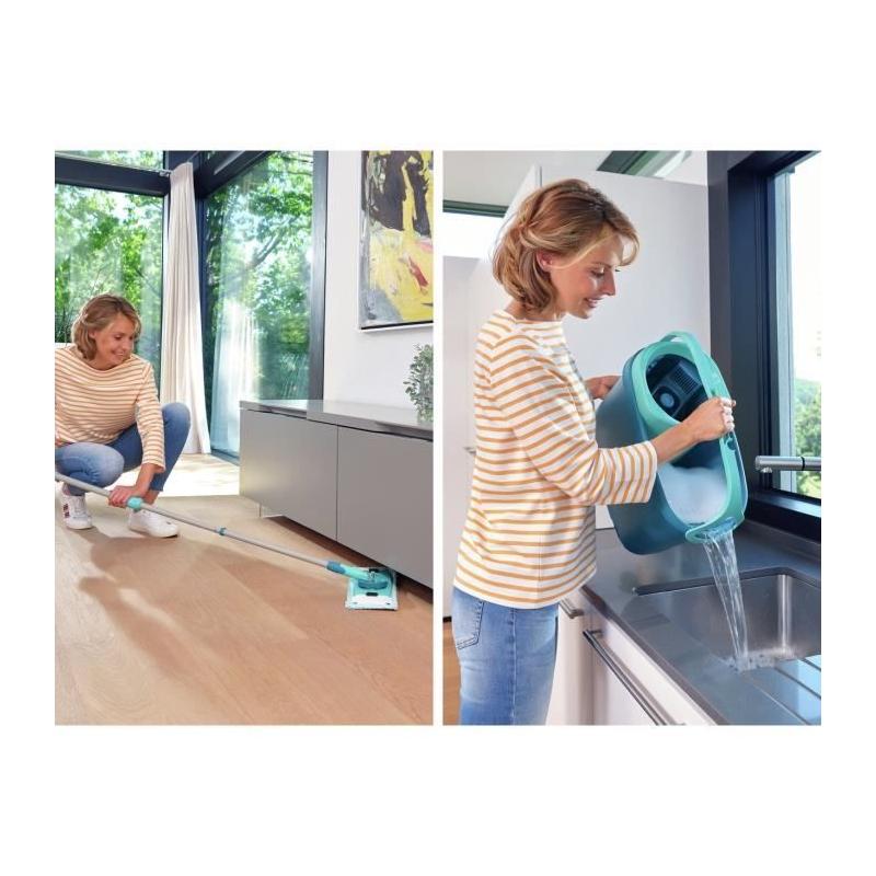 Balai serpillère Leifheit Clean Twist M Ergo 52120 - pratique et efficace