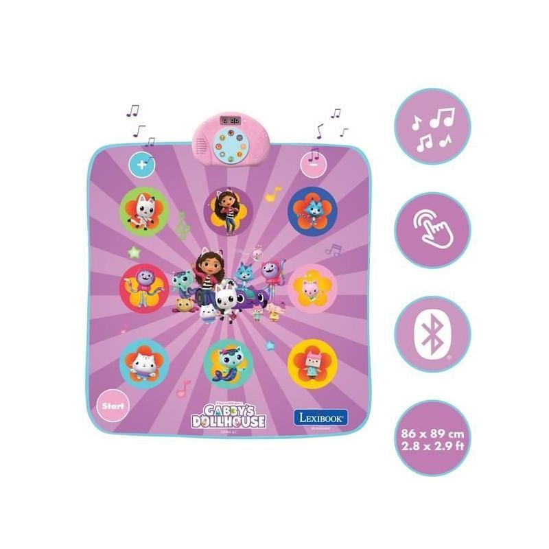 Tapis de danse électronique Bluetooth lumineux Gabby: 6 modes
