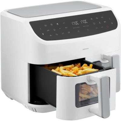 Friteuse à Air Chaud MEDION P20 XXL Twin - 2600 W - 2 paniers - Blanc