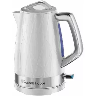 Bouilloire RUSSELL HOBBS - Structure Blanc - 2400 W - 1.7 L - Zones d'ébullition rapide