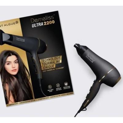 Sèche-cheveux SAINT ALGUE Demeliss Ultra 2200 - Technologie ionique - Concentrateur