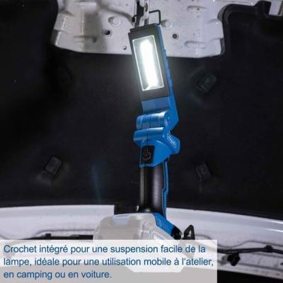 Projecteur/torche sans fil 300lm 6200K - SCHEPPACH 20V IXES