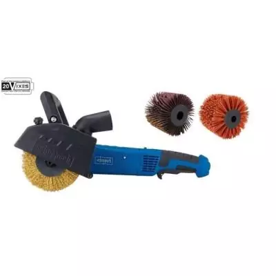 Kit complet de brosses abrasives MRS1300 - Laiton, Nylon, Lanière abrasive
