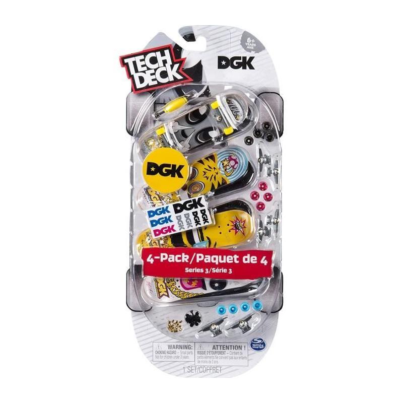 Pack 4 Finger Skates Tech Deck - Personnalisez vos planches !