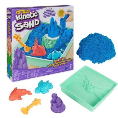 Coffret Château Bac à Sable 454G - Sable Naturel pour Créations Solidement Colorées