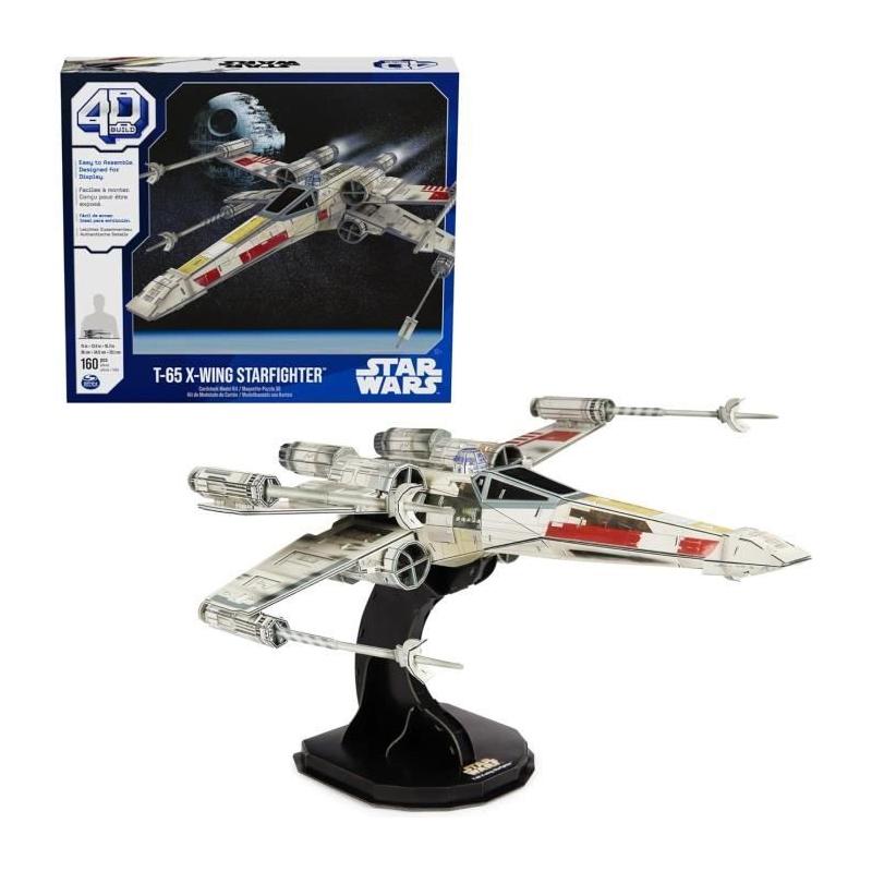 Maquette 4D Chasseur X-Wing Star Wars - Kit Modélisme 28 cm
