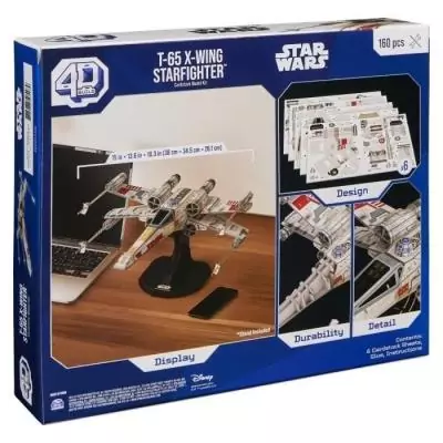 Maquette 4D Chasseur X-Wing Star Wars - Kit Modélisme 28 cm