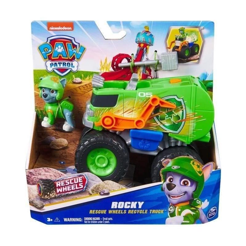 Véhicule et figurine Rescue Wheels Rocky Pat' Patrouille - Quand l'aventure roule!
