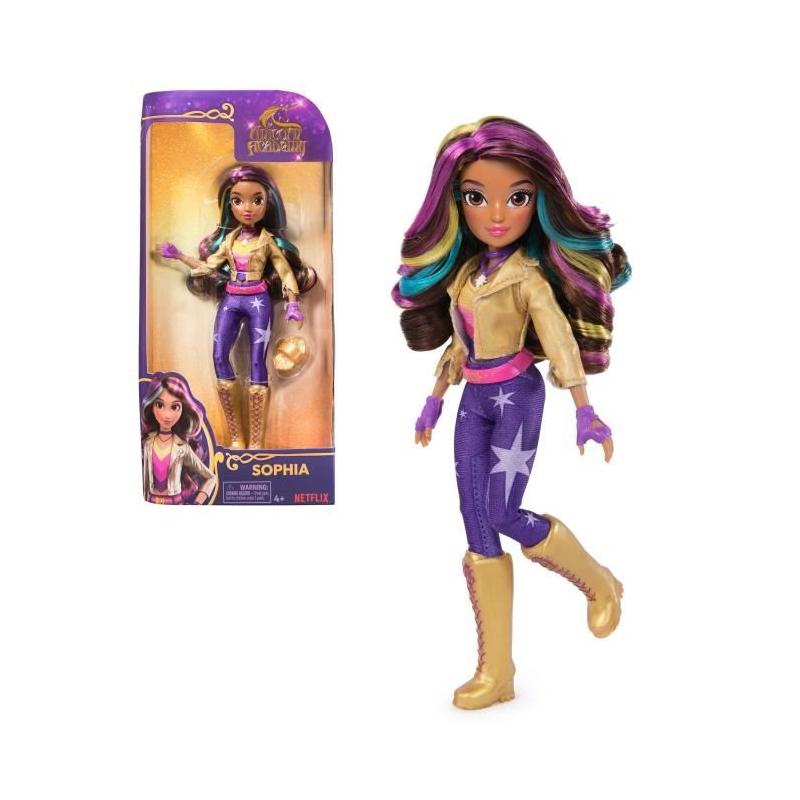 Poupée SPIN MASTER 24 CM SOPHIA Unicorn Academy - Magique et Élégante