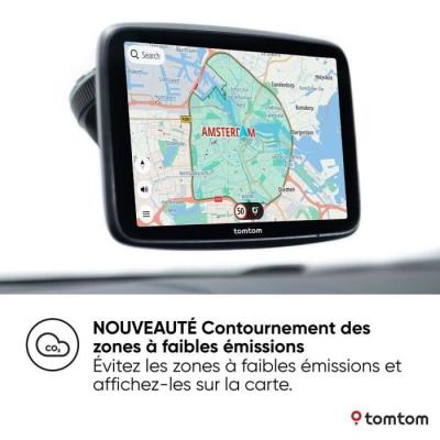 TomTom GO Superior 7: GPS Voiture 7 pouces - Traffic en temps réel - Services Premium 2 ans