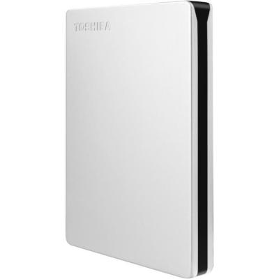 Disque dur externe 2 To Toshiba Canvio Slim - Argent
