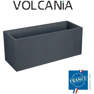 Bac à fleurs Volcania 100x40x40 cm - 97,6 L - Gris anthracite