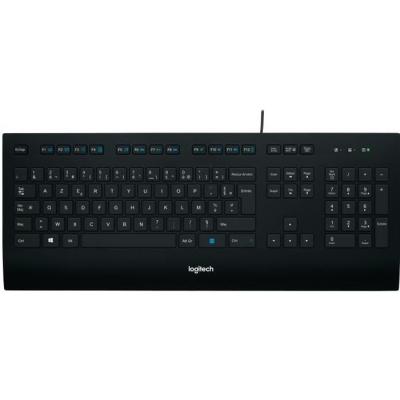 Clavier Logitech K280E AZERTY Noir - Compact et Performant
