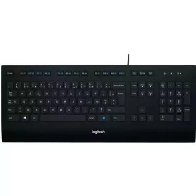Clavier Logitech K280E AZERTY Noir - Compact et Performant