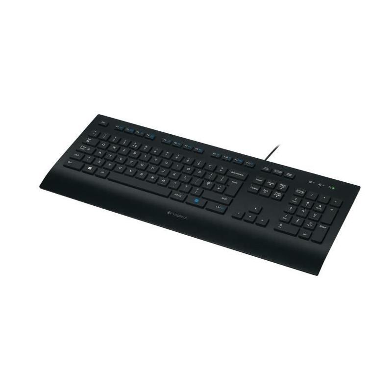 Clavier Logitech K280E AZERTY Noir - Compact et Performant