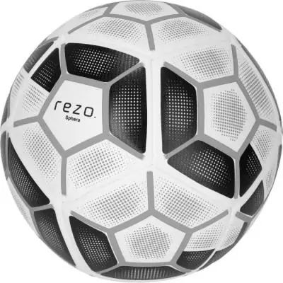 Ballon de football gris REZO Sphera taille 5 avec technologie avancée
