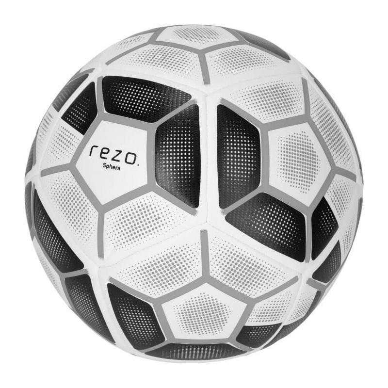 Ballon de football gris REZO Sphera taille 5 avec technologie avancée
