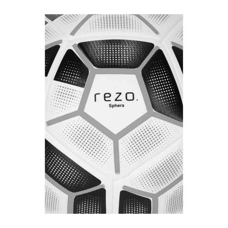 Ballon de football gris REZO Sphera taille 5 avec technologie avancée