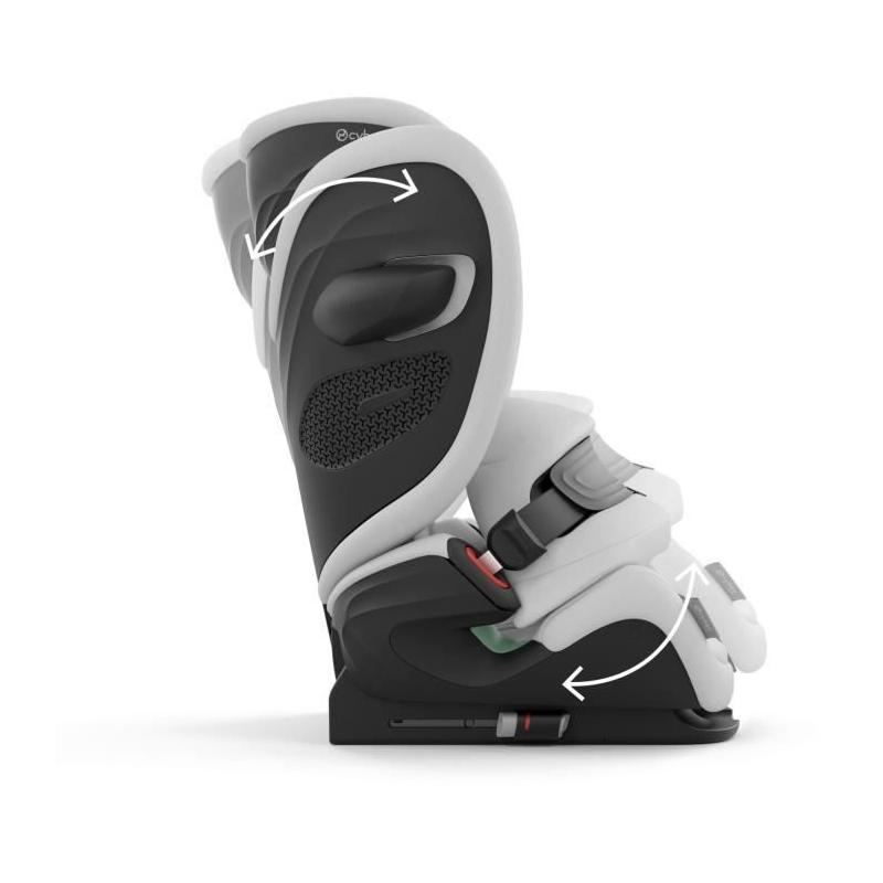 Siège auto CYBEX Pallas G2 - Fog Grey - Dimensions compactes