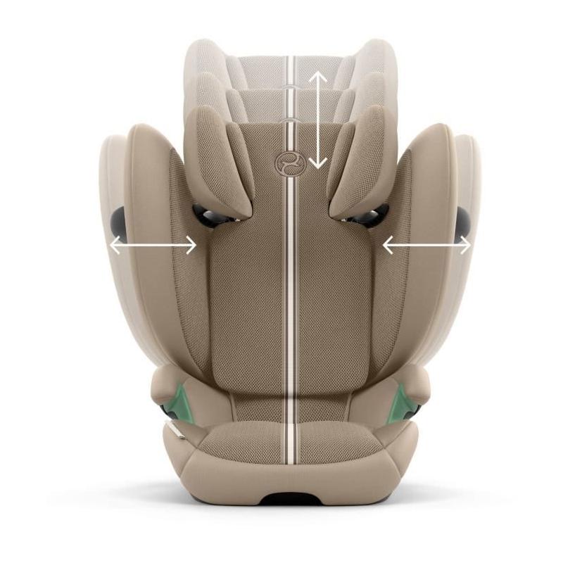 Siège auto CYBEX Solution G2 i-Fix Plus Fabric - Almond Beige