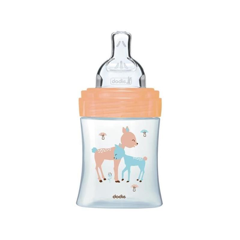 Biberon Dodie Sensation+ Anti-Coliques en Verre 150ml Beige - Parfait pour Bébé!
