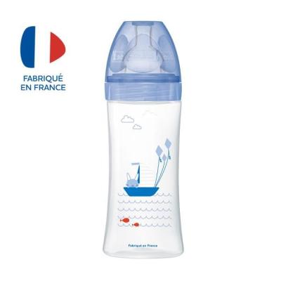 Biberon Dodie Sensation+ Anti-Coliques Lapin 330ml - Idéal pour les bébés de plus de 6 mois