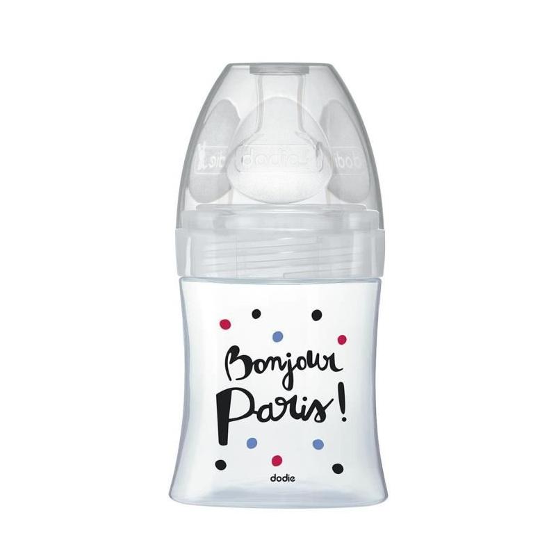 Biberon en Verre Dodie Sensation+ Anti-Coliques 150ml - Paris