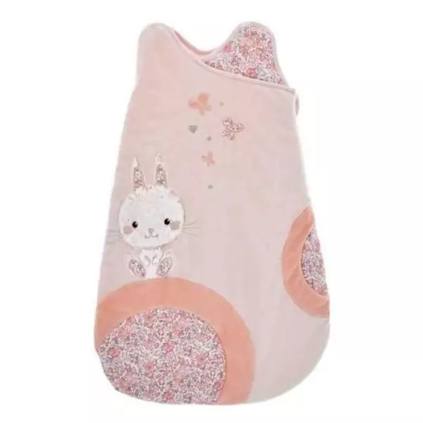Gigoteuse - DOMIVA - Lapinou - Rose - 0-6 mois - Chaude et douce