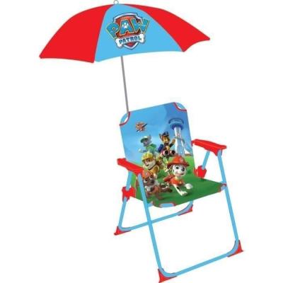 Chaise parasol Pat Patrouille pour enfant - Fun House : idéale pour l'été