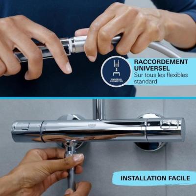 Pommeau de douche GROHE Vitalio Start 110 - 1 jet Pluie