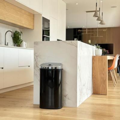 Poubelle de cuisine automatique LARGO KITCHEN MOVE 42L - Noir brillant