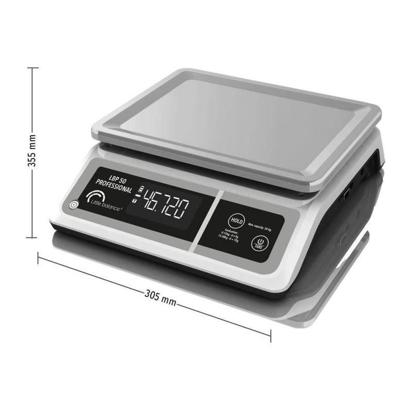 Balance professionnelle compacte - LBP 50 Professional - Gris