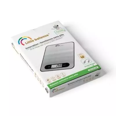 Balance culinaire Slim Inox USB Réparable - LITTLE BALANCE