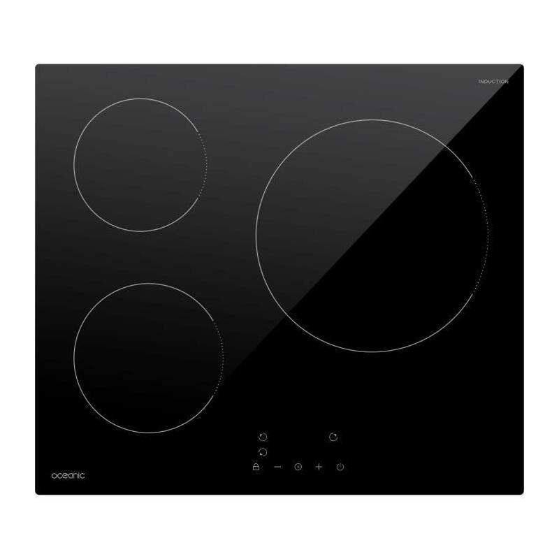 Table de cuisson induction OCEANIC 3 foyers compacte | L60 x P52 cm
