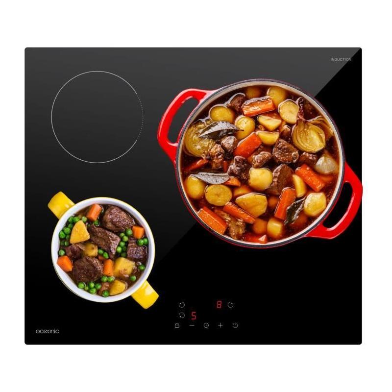 Table de cuisson induction OCEANIC 3 foyers compacte | L60 x P52 cm