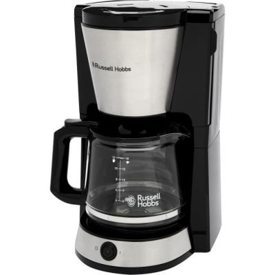 Cafetière Russell Hobbs Heaton 1,25 L Noir/Inox - Design Moderne