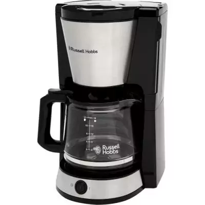 Cafetière Russell Hobbs Heaton 1,25 L Noir/Inox - Design Moderne