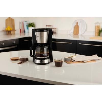 Cafetière Russell Hobbs Heaton 1,25 L Noir/Inox - Design Moderne