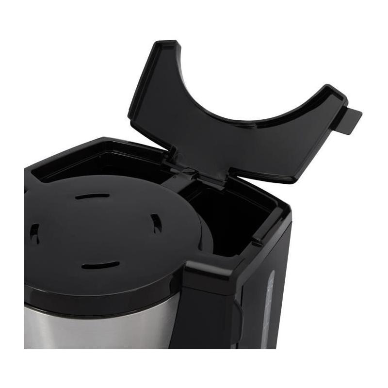 Cafetière Russell Hobbs Heaton 1,25 L Noir/Inox - Design Moderne
