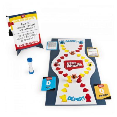 Jeu de société Spin Master - Défie tes parents - Questions & Défis Amusants