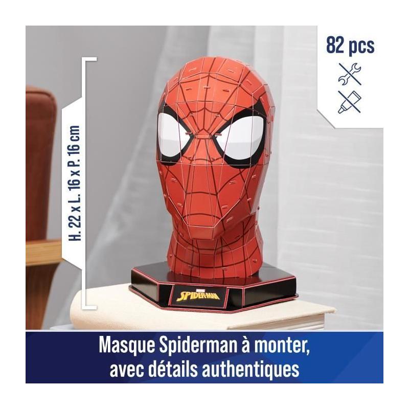 Assemblez le Spiderman Marvel 4D Build - Jeu de construction