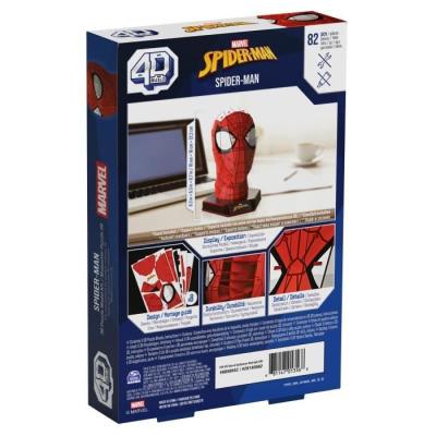 Assemblez le Spiderman Marvel 4D Build - Jeu de construction