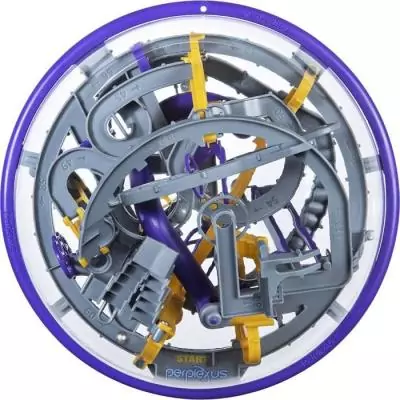 Perplexus Epic Labyrinthe 3D - SPIN MASTER - Violet - Jeu casse-tête 10 ans+
